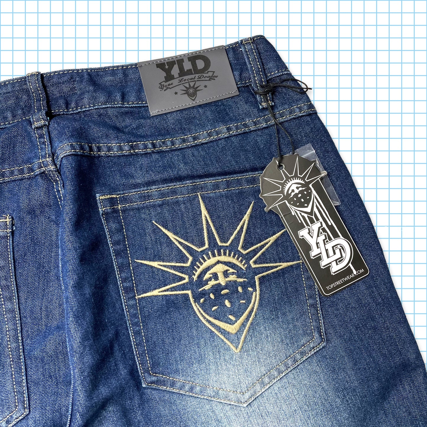 Vintage YLD Baggy Fit Denim - 32" Waist