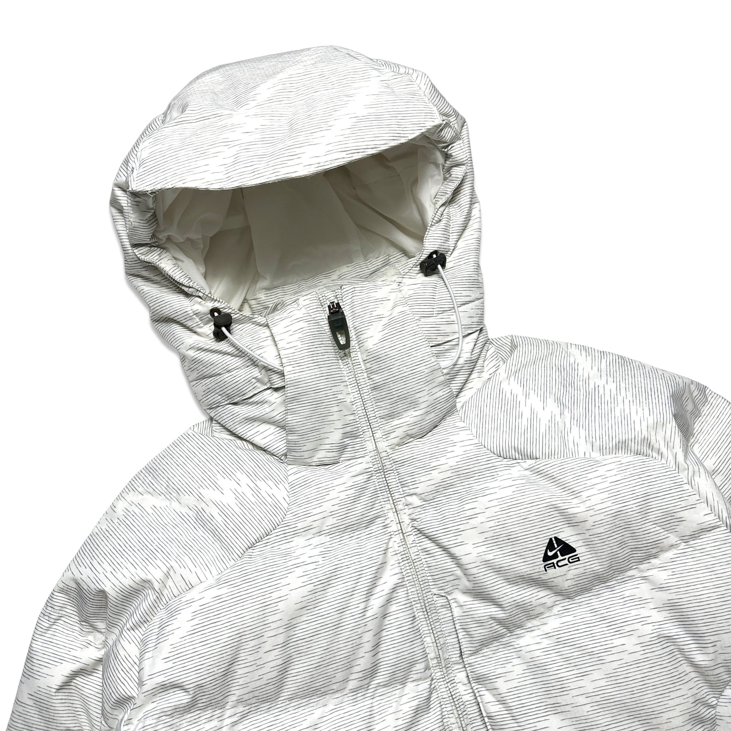 Nike ACG Pure White Line Graphic 650 Doudoune en duvet - Grand / Extra Large