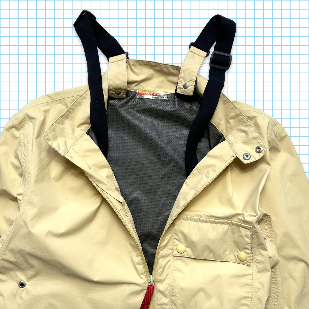 2000s prada sport sgv921 nylon jacket 48-