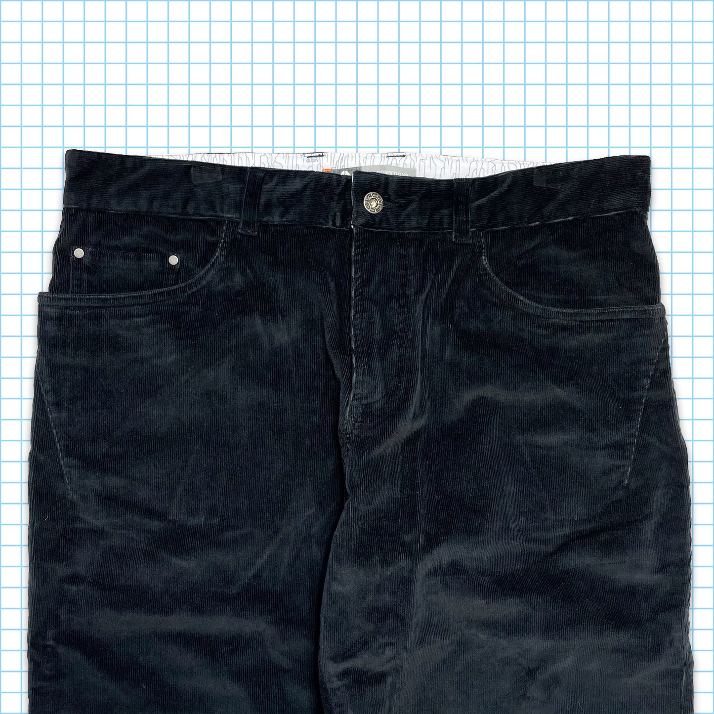 Nike ACG Stealth Black Baby Cord Trousers Fall 08’ - Multiple Sizes