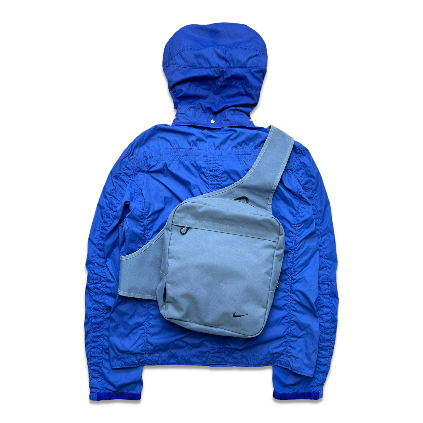 CP Company Baruffaldi Royal Blue Veste technique à capuche SS09' - Large / Extra Large