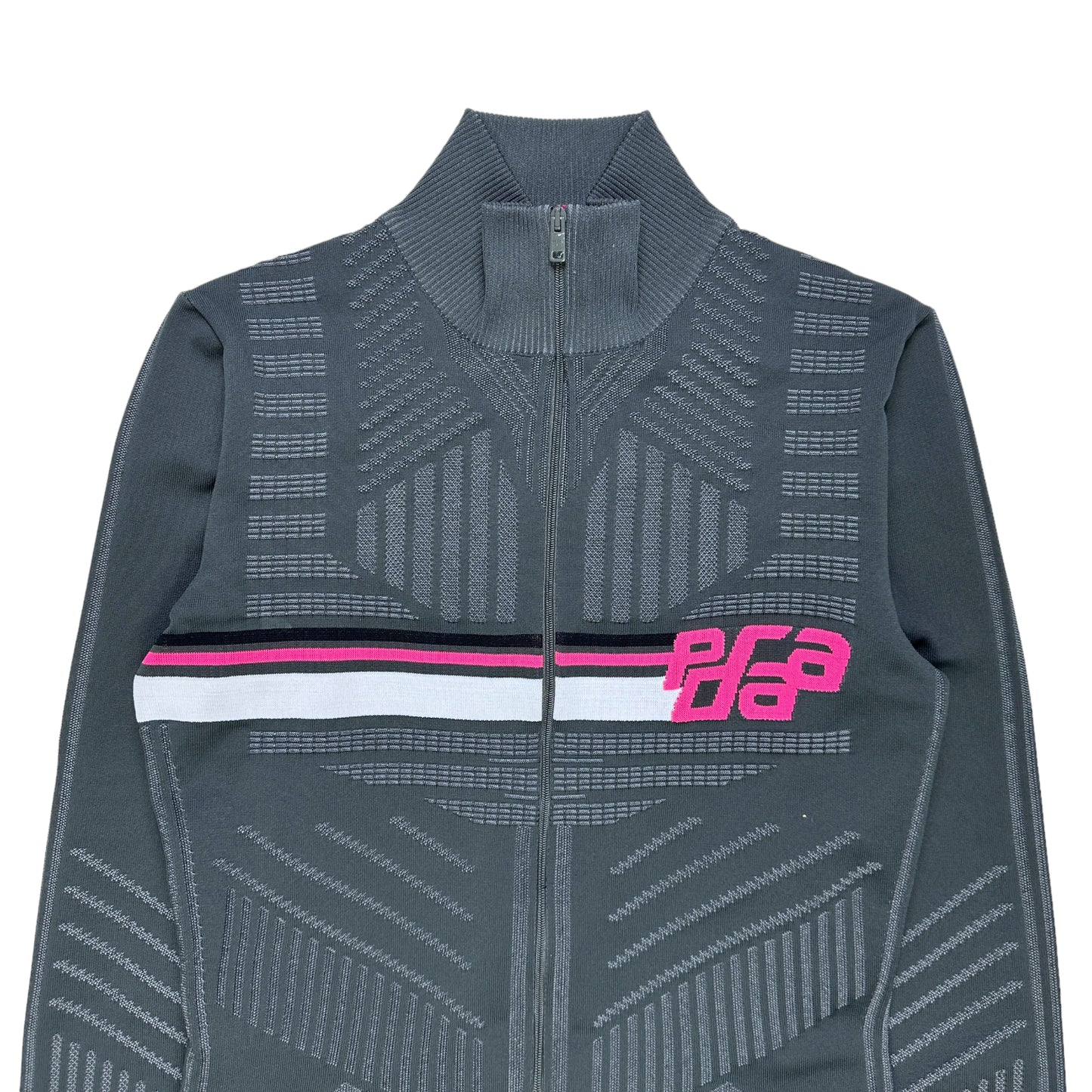 SS19 Prada Techno Technical Knit Zip Up - Womens 6-8