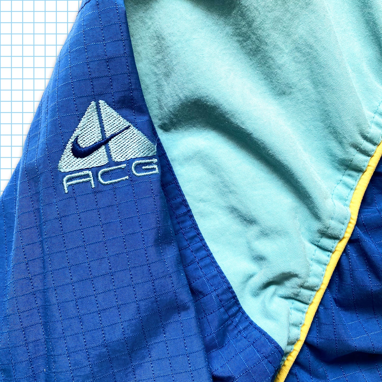 Vintage Nike ACG Heavyweight Padded Quarter Zip Pullover - Large