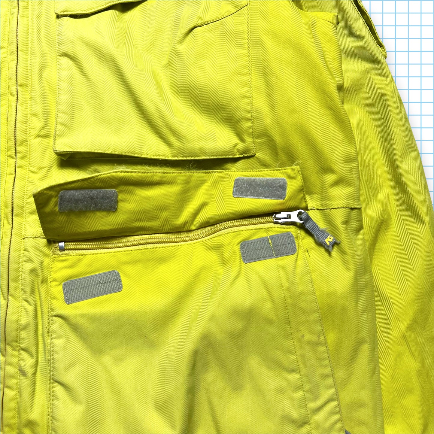 Analog Sun Bleached Volt Multi Pocket Jacket - Large / Extra Large