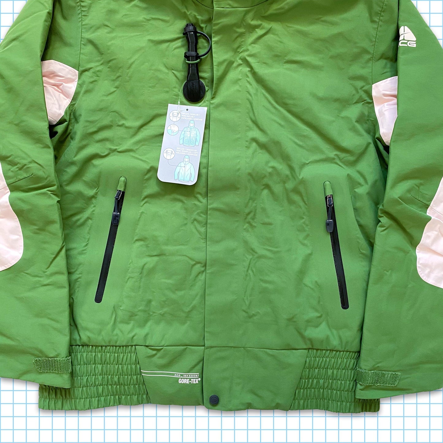 Nike ACG Green Gore-tex Inflatable Jacket Fall 08’ - Extra Large