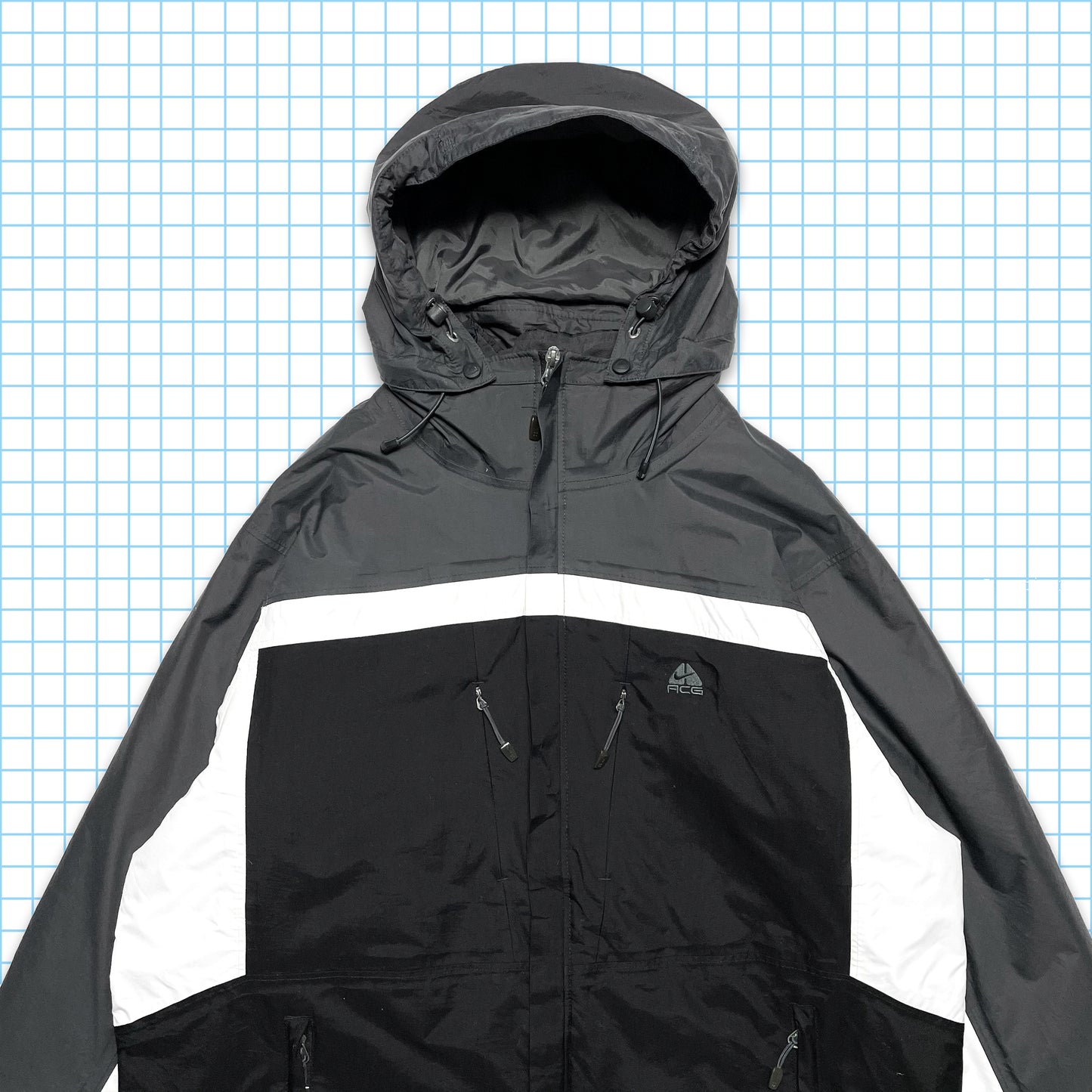 vintage Nike ACG Technique Rembourré 2in1 Veste - Grand / Extra Large