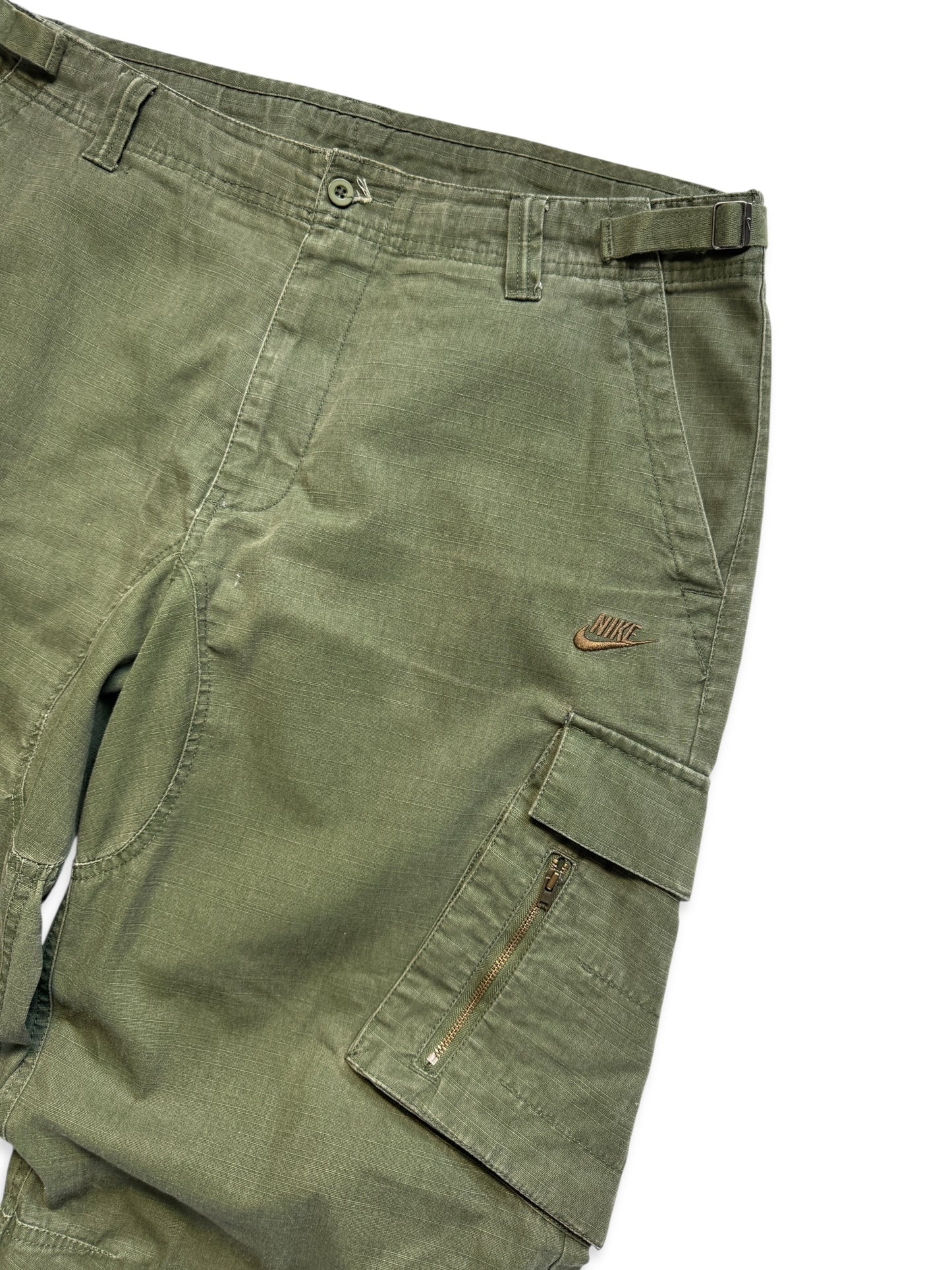 Early 2000’s Nike Washed Khaki Cargo Pant