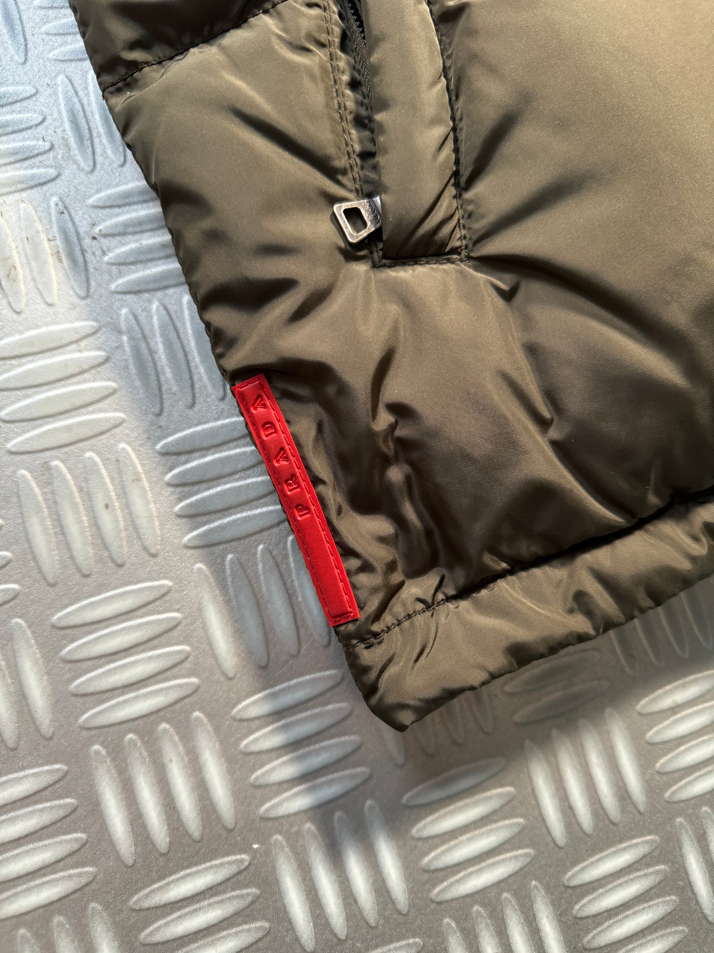 Early 2000’s Prada Sport Deep Khaki Padded Gilet