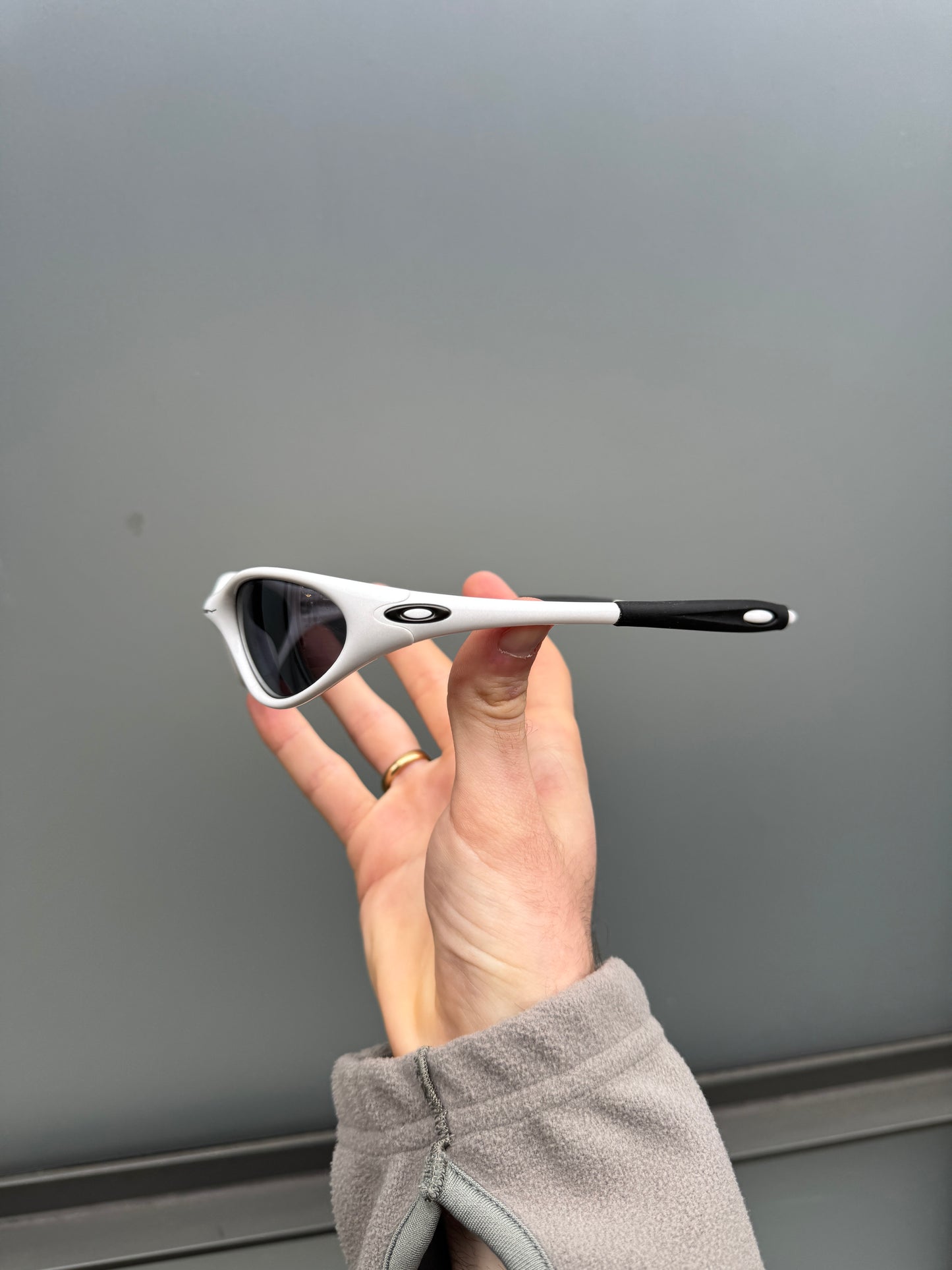 1990’s Oakley Minute Pure White Sunglasses