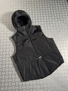 FW99' Prada Sport Packable Hooded Pullover Vest