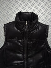 Charger l&#39;image dans la galerie, AW07’ Prada Black Tab Padded Reversible Fur/Nylon Vest