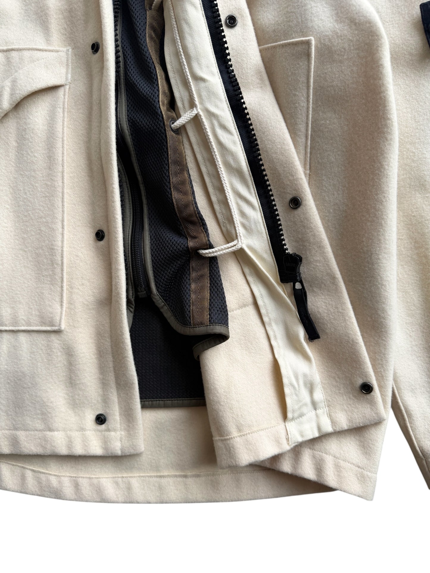 AW00’ Stone Island Asymmetric Zip Dutch Rope Jacket
