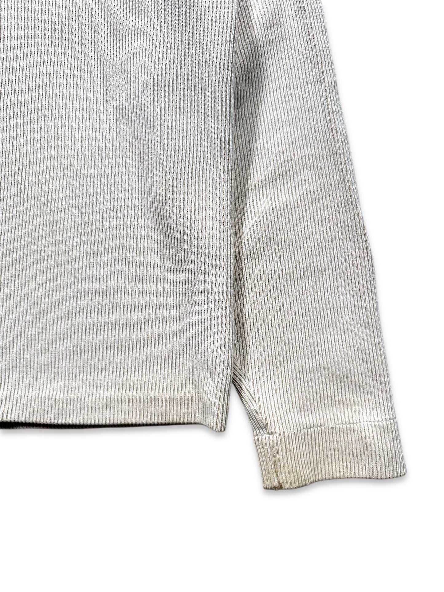 AW02’ Stone Island Ribbed Cotton 1/4 Zip