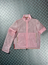 Charger l&#39;image dans la galerie, SS00’ Prada Sport Semi-Transparent Baby Pink 2in1 Jacket - Womens 6-8