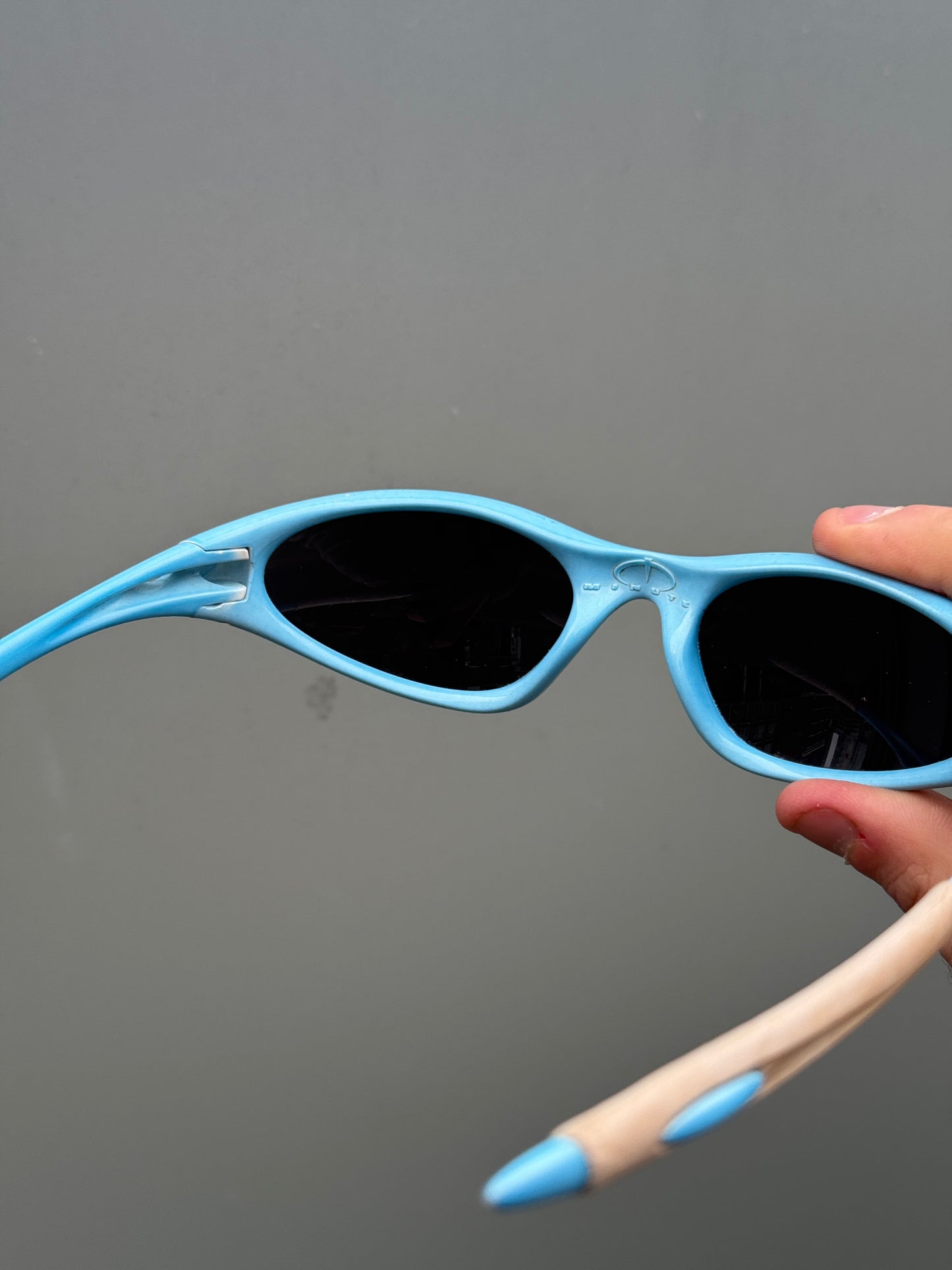 1990’s Oakley Minute Gen 1 Baby Blue Sunglasses