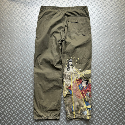 Early 2000’s Maharishi Samurai Embroidered Snopants - 32-34” Waist