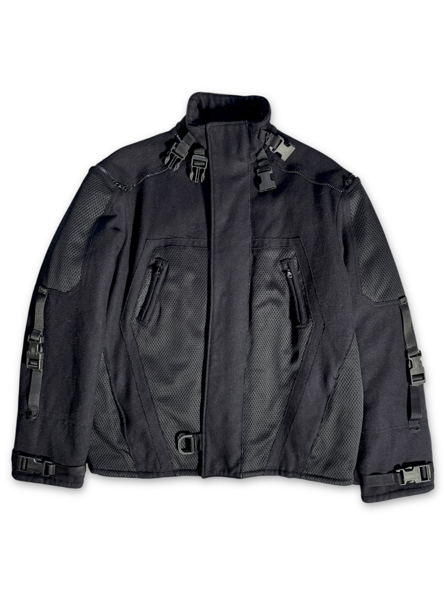 AW04’ Dolce & Gabbana Jet Black Bondage Jacket