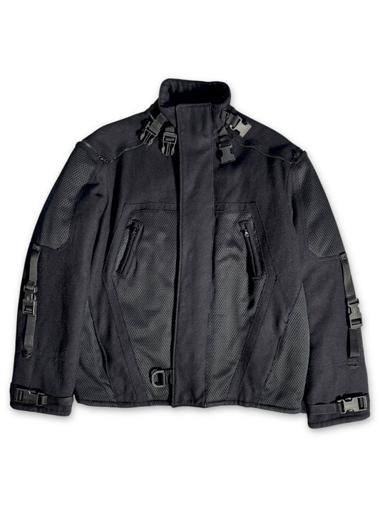 AW04’ Dolce & Gabbana Jet Black Bondage Jacket