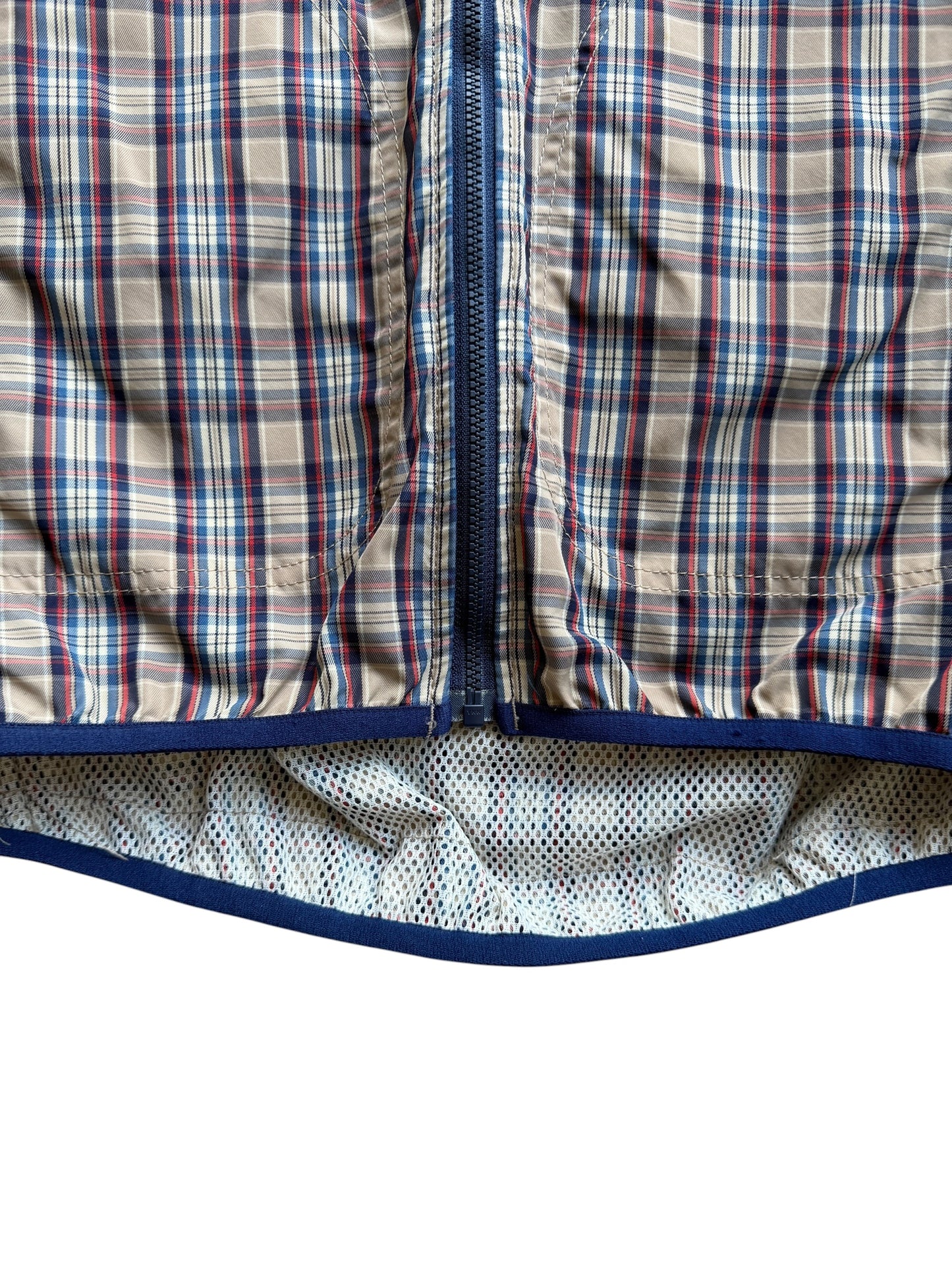 2012 Comme Des Garcons Plaid Hooded Jacket