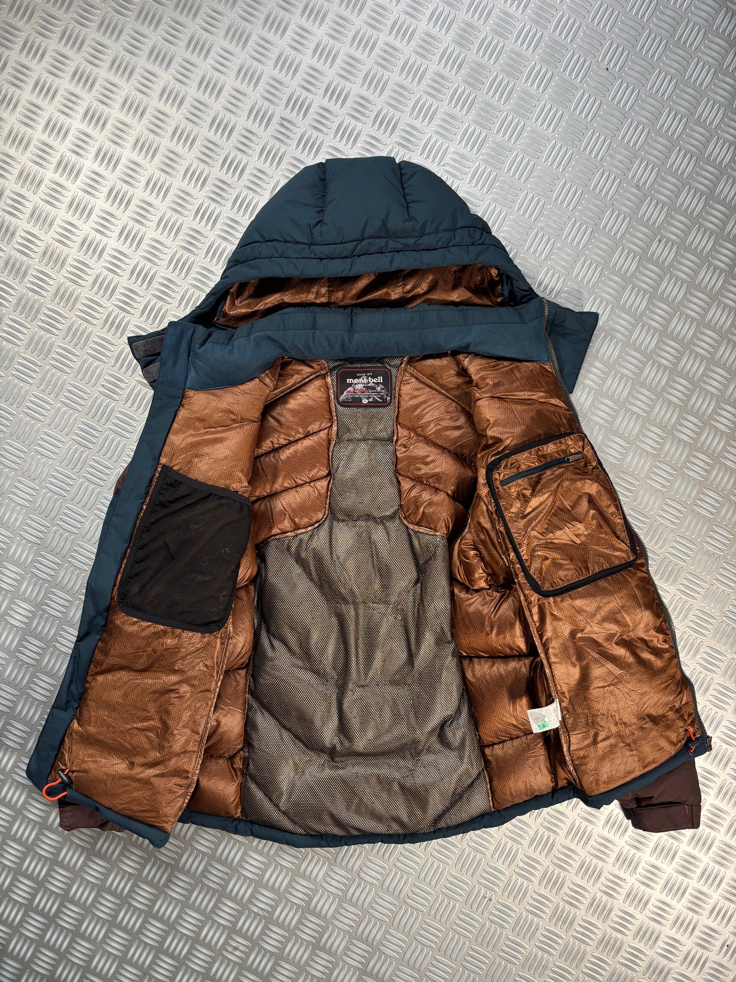 Early 2000's Mont Bell Windstopper Technical Down Jacket