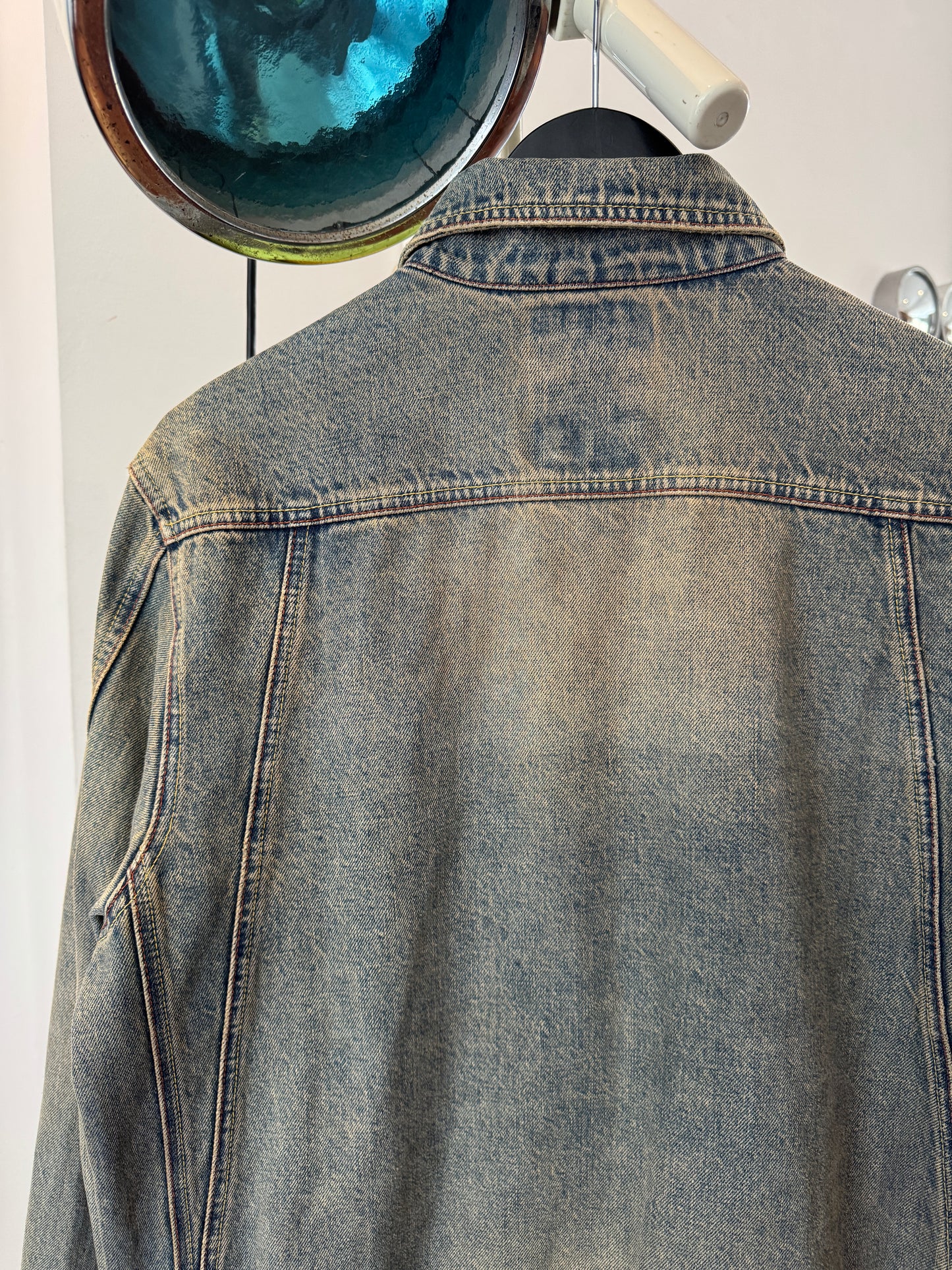 Early 2000’s Oakley X-Metal Reinforced Industrial Denim Jacket
