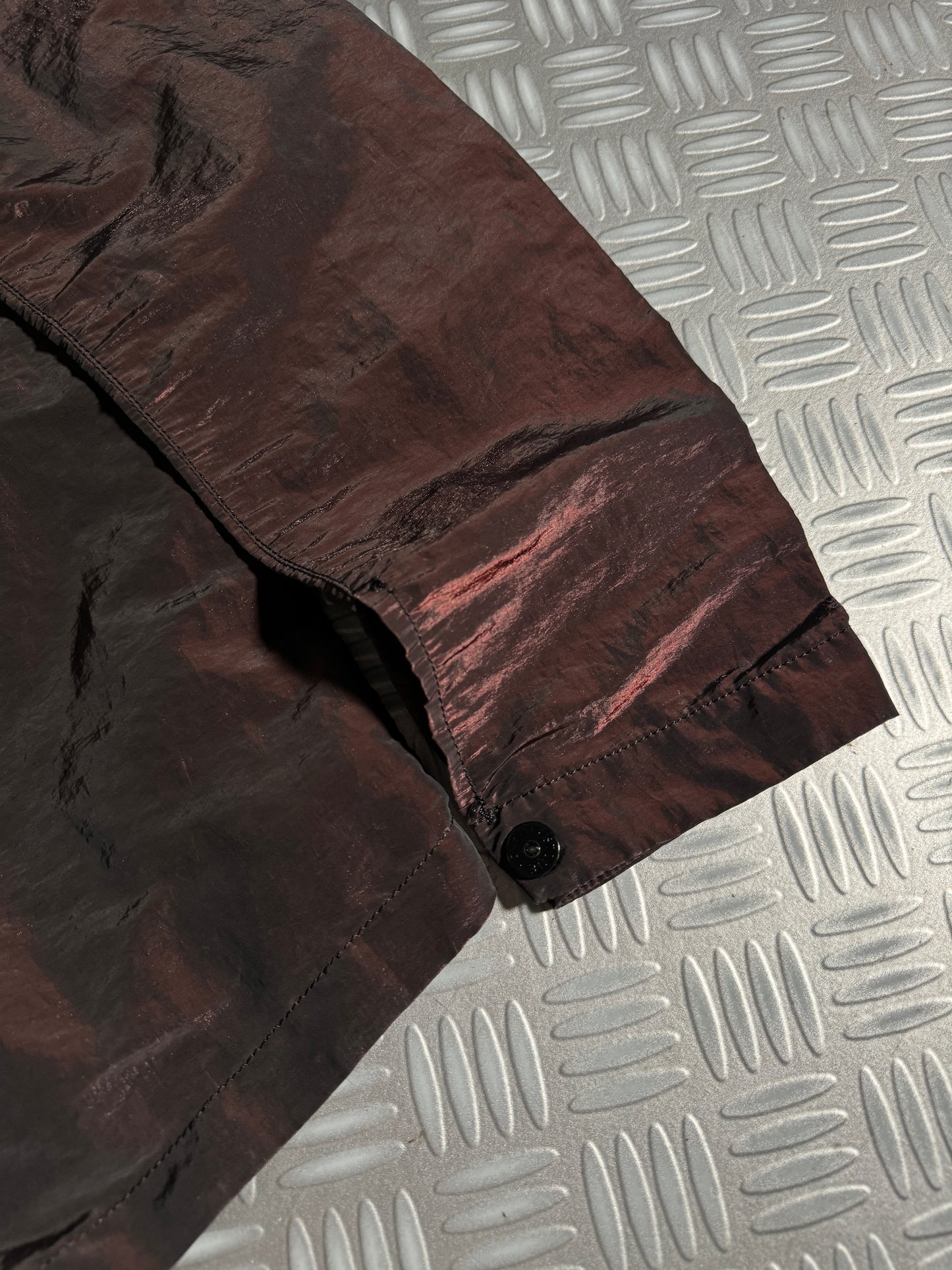 Stone Island Red Weft Nylon Overshirt