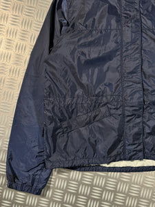 Prada Milano Royal Blue/Navy Nylon Shell Jacket - Small