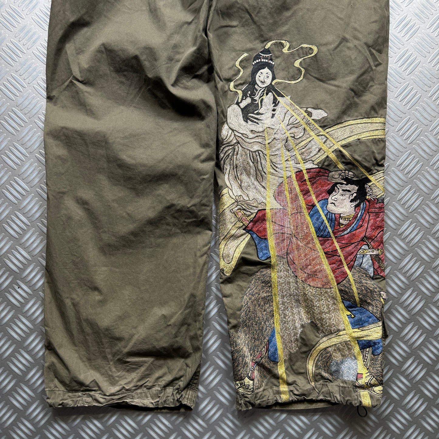 Early 2000’s Maharishi Samurai Embroidered Snopants - 32-34” Waist