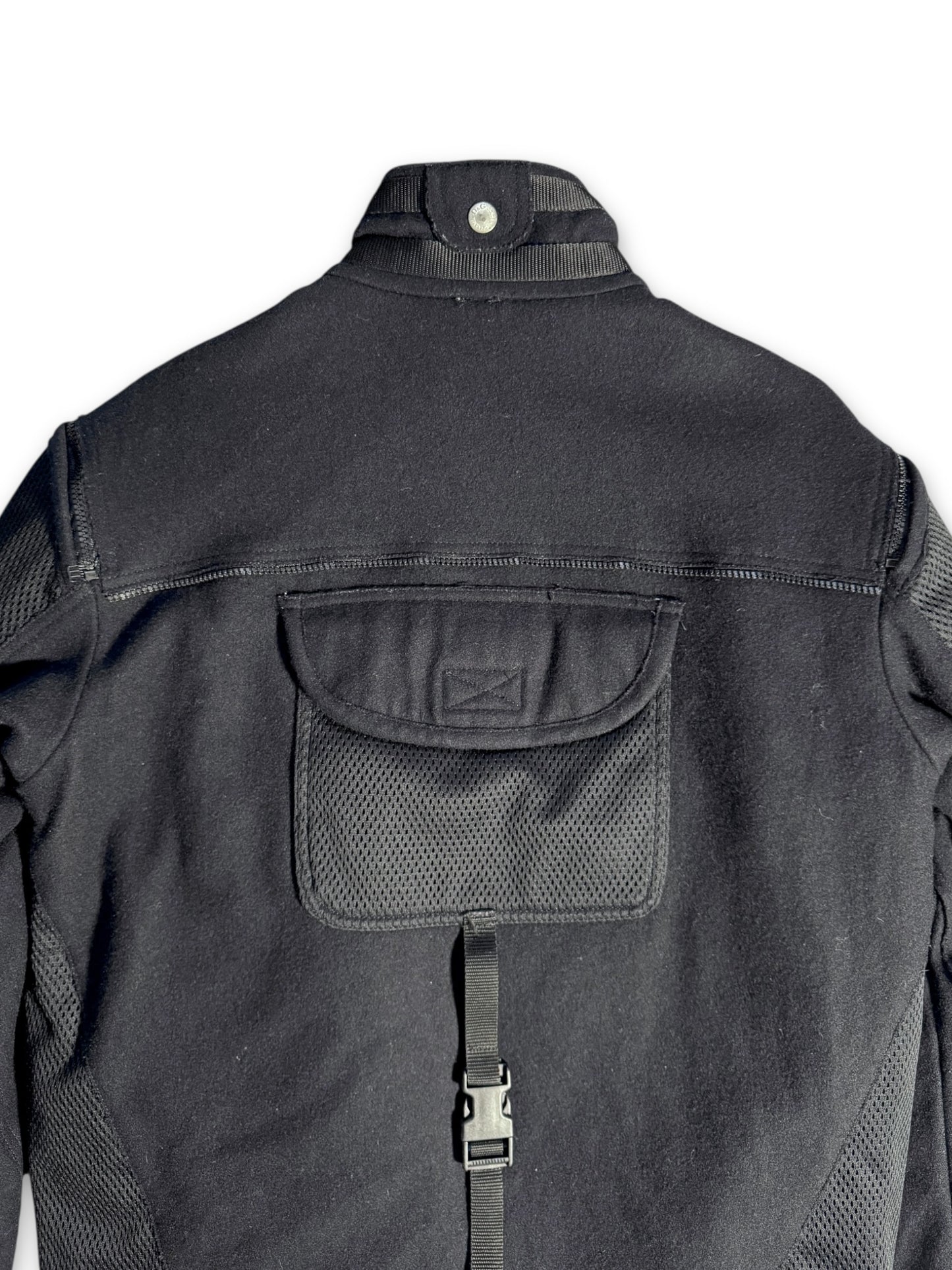 AW04’ Dolce & Gabbana Jet Black Bondage Jacket