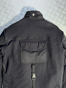 AW04’ Dolce & Gabbana Jet Black Bondage Jacket