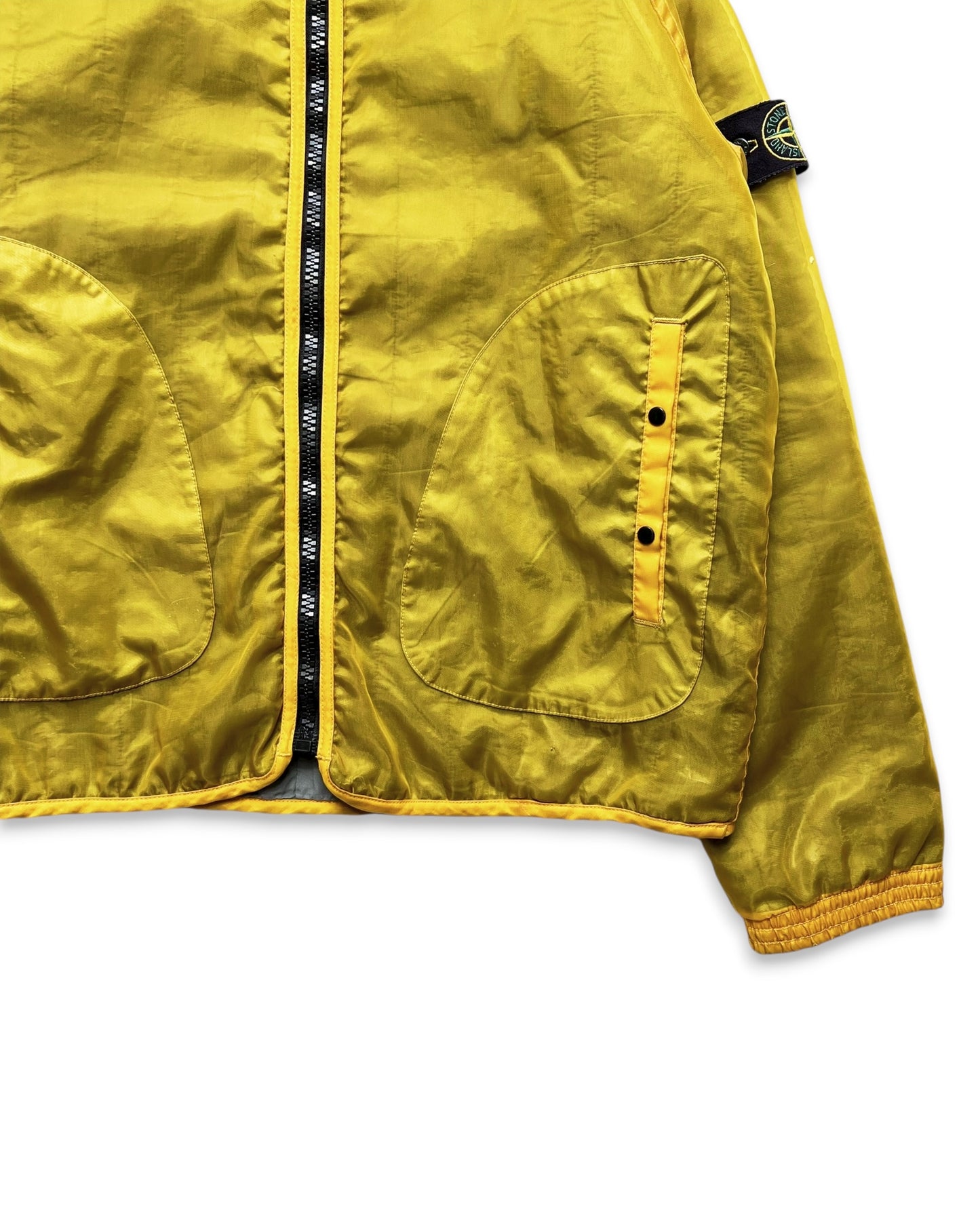 AW03’ Stone Island Bright Yellow Padded Monofilament