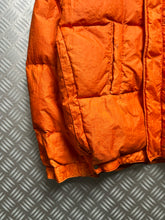 Carica l&#39;immagine nel visualizzatore di Gallery, 1980’s Stone Island Bright Orange Balaclava Hood Ice Jacket