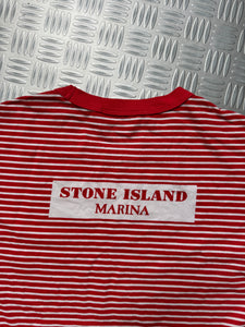 Stone Island Marina Striped Tee - Medium