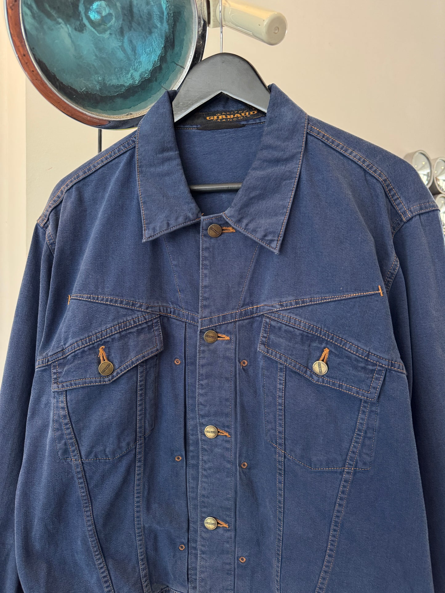 Marithe + Francois Girbaud Darted Denim Jacket