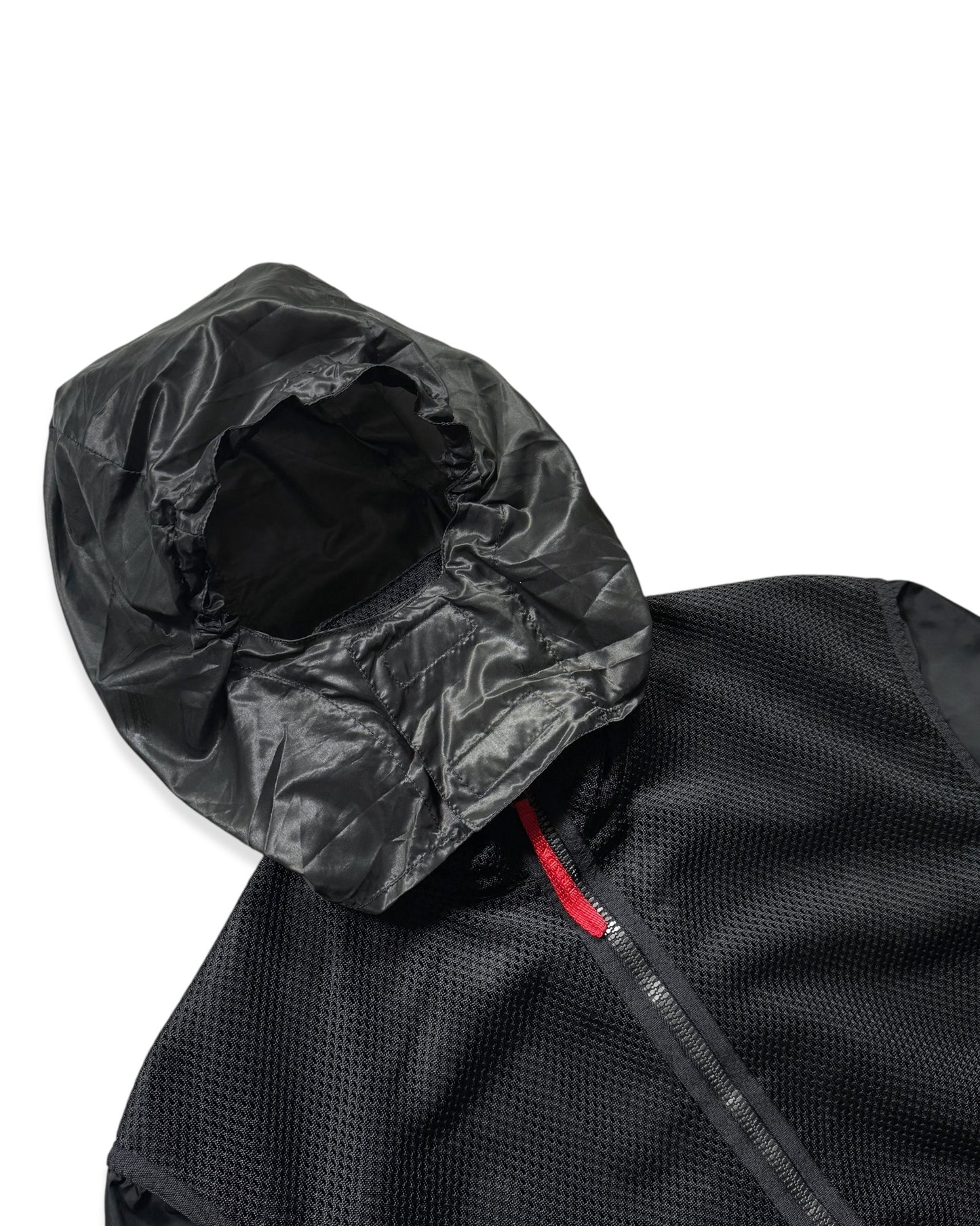 SS00’ Prada Sport Semi-Transparent Back Heavy Duty Mesh Jacket