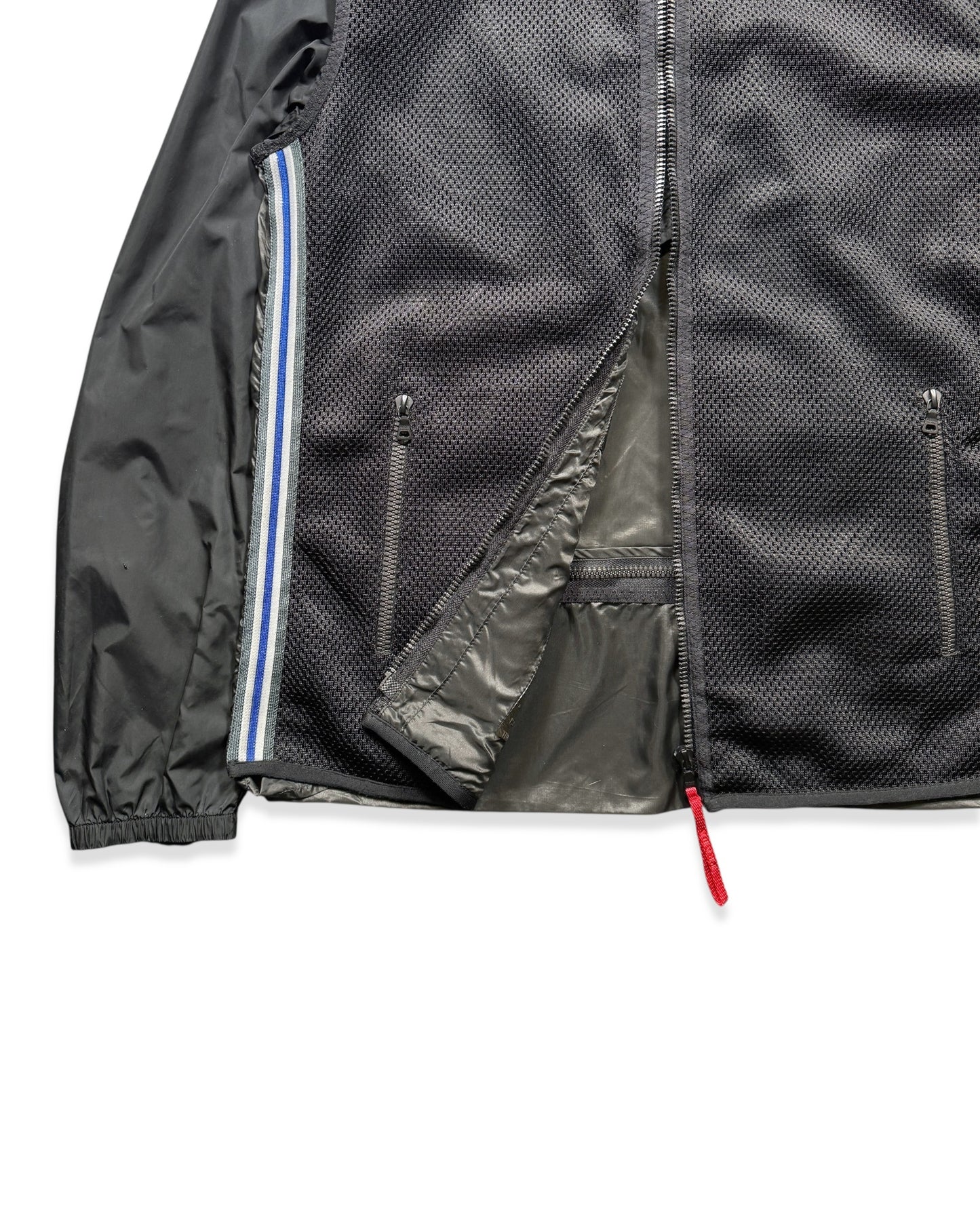 SS00’ Prada Sport Semi-Transparent Back Heavy Duty Mesh Jacket