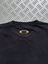 Load image into Gallery viewer, Early 2000’s Oakley Jet Black Spellout Longsleeve