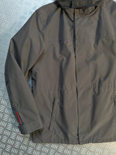 画像をギャラリービューアに読み込む, SS99 Prada Sport Gun Metal Grey/Green 2in1 Padded Jacket - Large / Extra Large