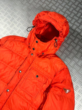 Carica l&#39;immagine nel visualizzatore di Gallery, Prada Milano Bright Orange Nylon Puffer Jacket -