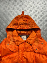 Carica l&#39;immagine nel visualizzatore di Gallery, 1980’s Stone Island Bright Orange Balaclava Hood Ice Jacket