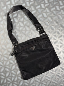 Early 2000's Prada Milano Black Cross Body Bag