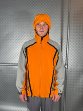 Load image into Gallery viewer, Early 2000’s Salomon Neoprene/Fleece ClimaPro Orange Jacket