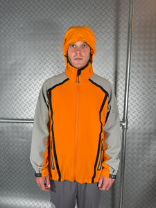 Early 2000’s Salomon Neoprene/Fleece ClimaPro Orange Jacket