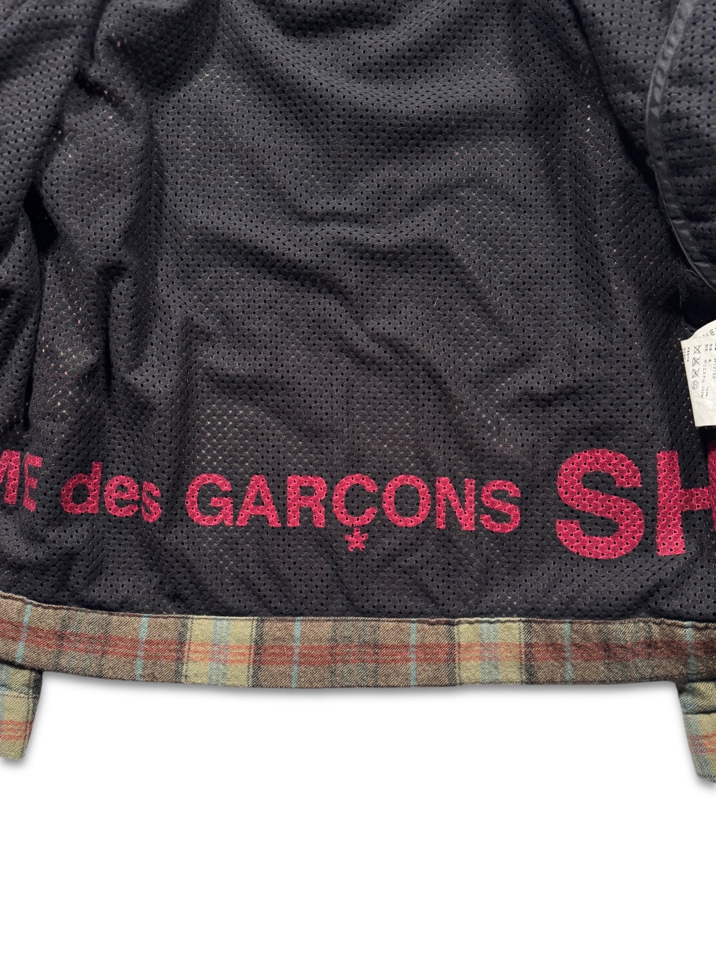 AW05 Comme des Garçons SHIRT Plaid Jacket