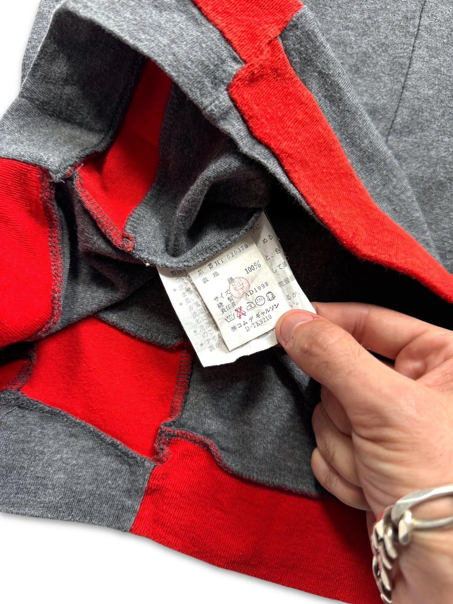 1998 Comme Des Garcons SHIRT Chopped Tee