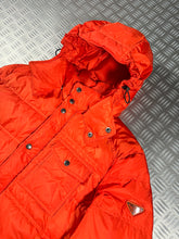 Carica l&#39;immagine nel visualizzatore di Gallery, Prada Milano Bright Orange Nylon Puffer Jacket -