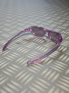 1999 Oakley Fate Transparent Lavender Sunglasses