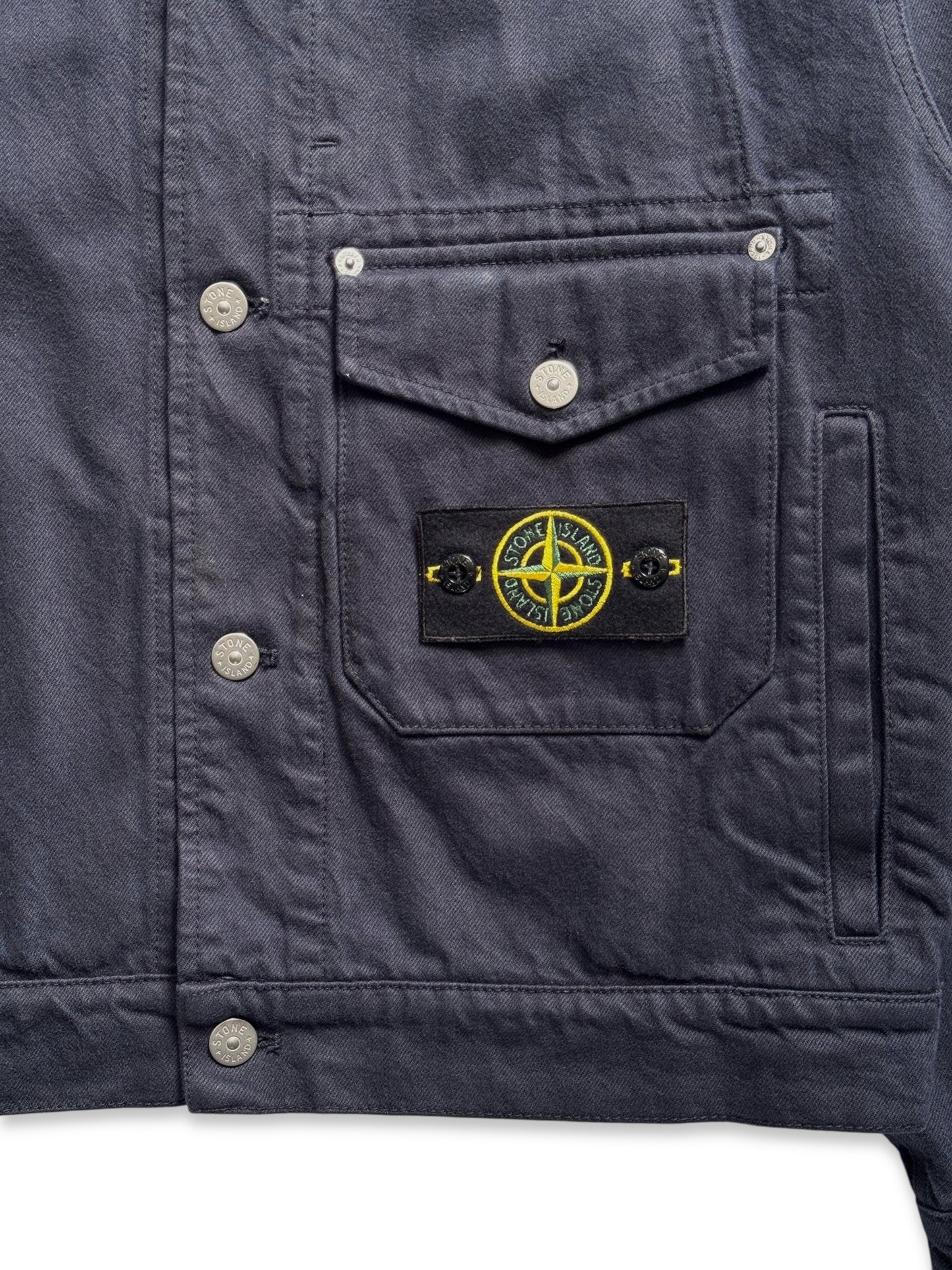 Stone Island x Supreme Bull Denim TC Jacket
