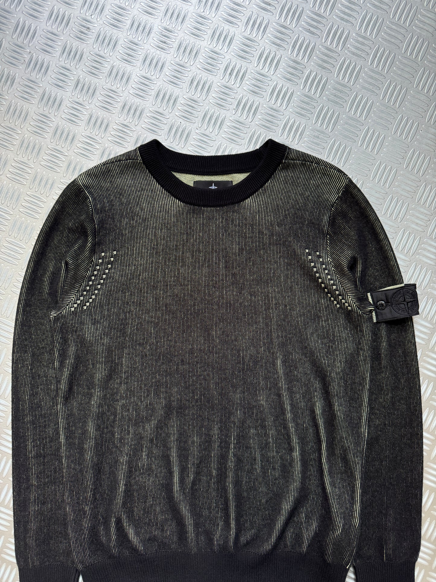 Stone Island Shadow Project ‘Lenticular’ Knitted Crewneck - Medium