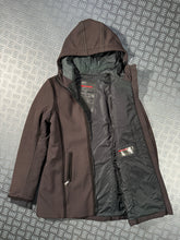 画像をギャラリービューアに読み込む, Early 2000’s Prada Brown Padded Jacket - Womens 6-8